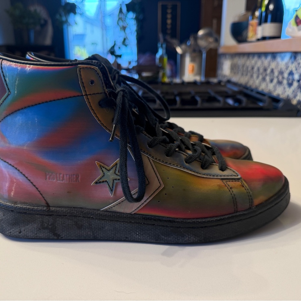 Converse All Star Rainbow High-Tops - Picture 3 of 5